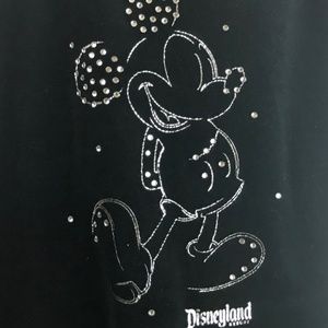 Disney Mickey Mouse Black Hoodie  plus size